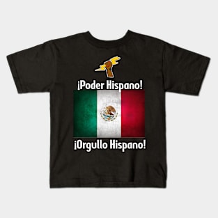 Mexican Power! Mexican Pride! T-shirts for Women! Kids T-Shirt